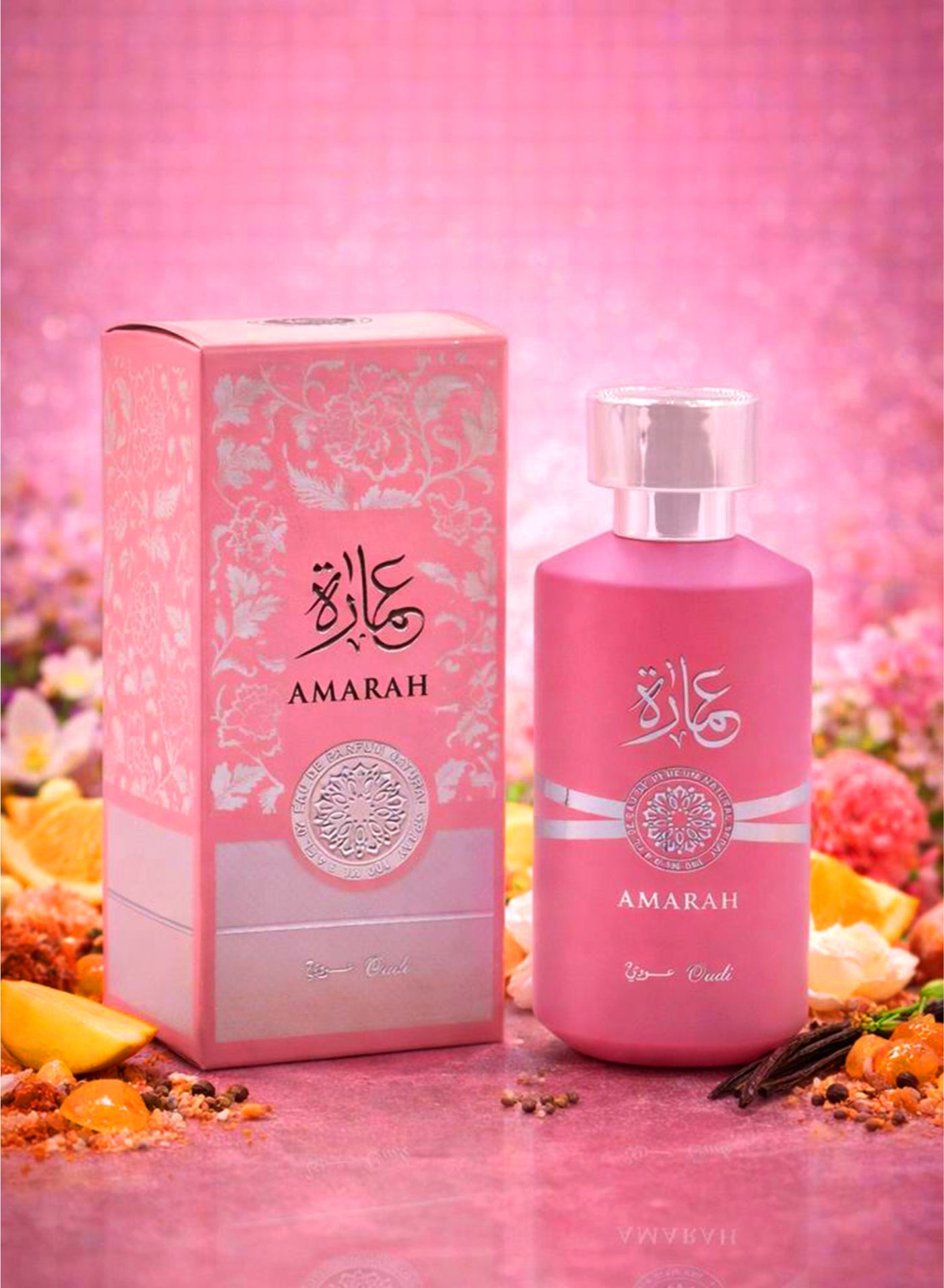Vanilla Perfume for Women Oudi Amarah Women’s Eau De Parfum 100ml | Luxury Women’s Perfume with Vanilla with Sweet, Powdery & Floral Notes | Elegant for everyday wear